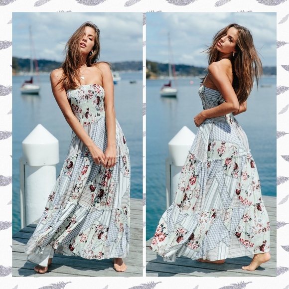 jaase strapless dress